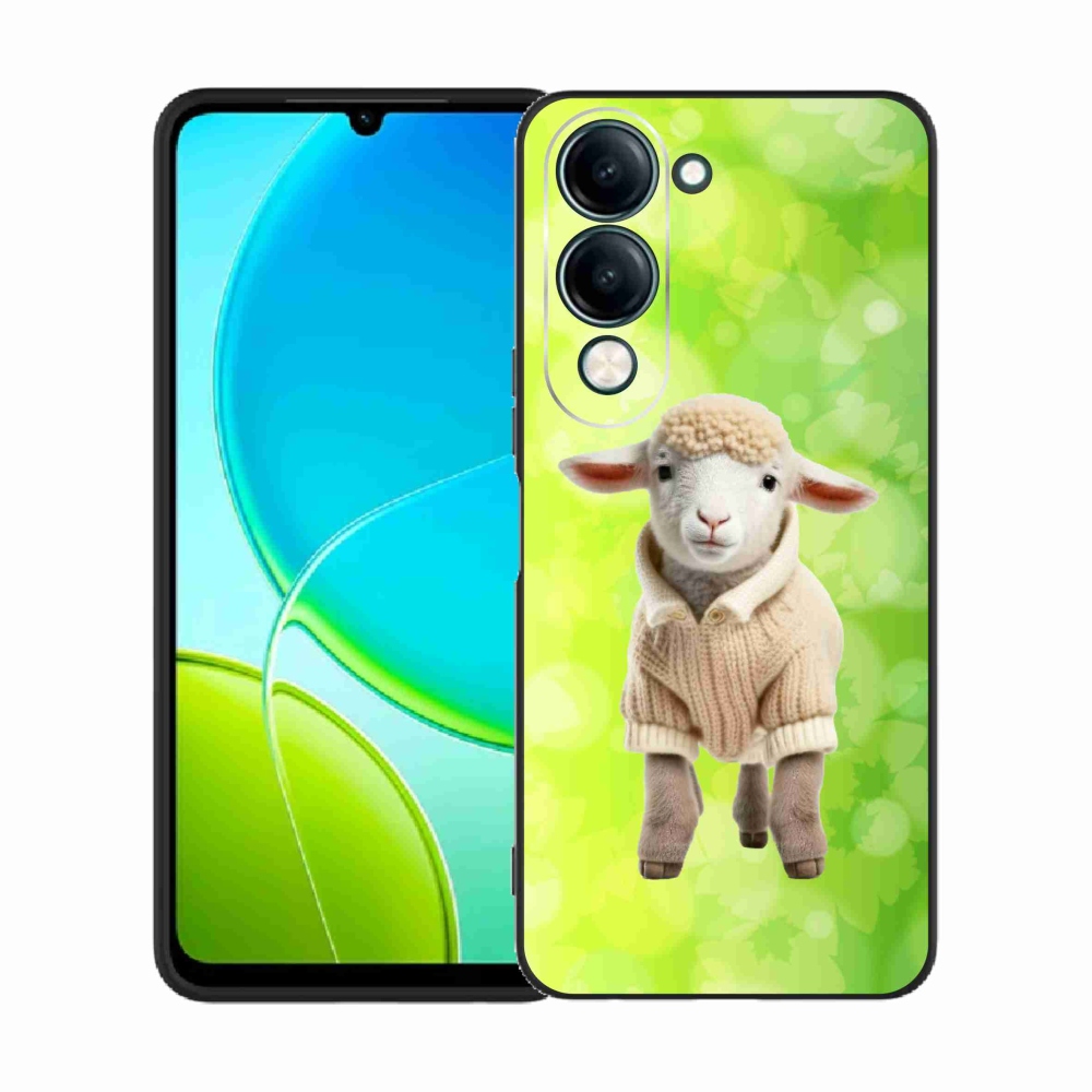 Gél borítás mmCase a Vivo Y29s 5G-hez - bárány pulóverben