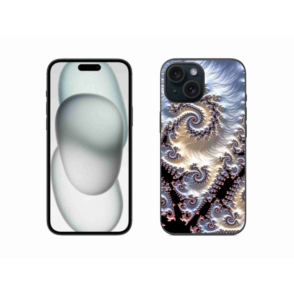 Zselés borítás mmCase iPhone 15-hez - absztrakt motívum 22