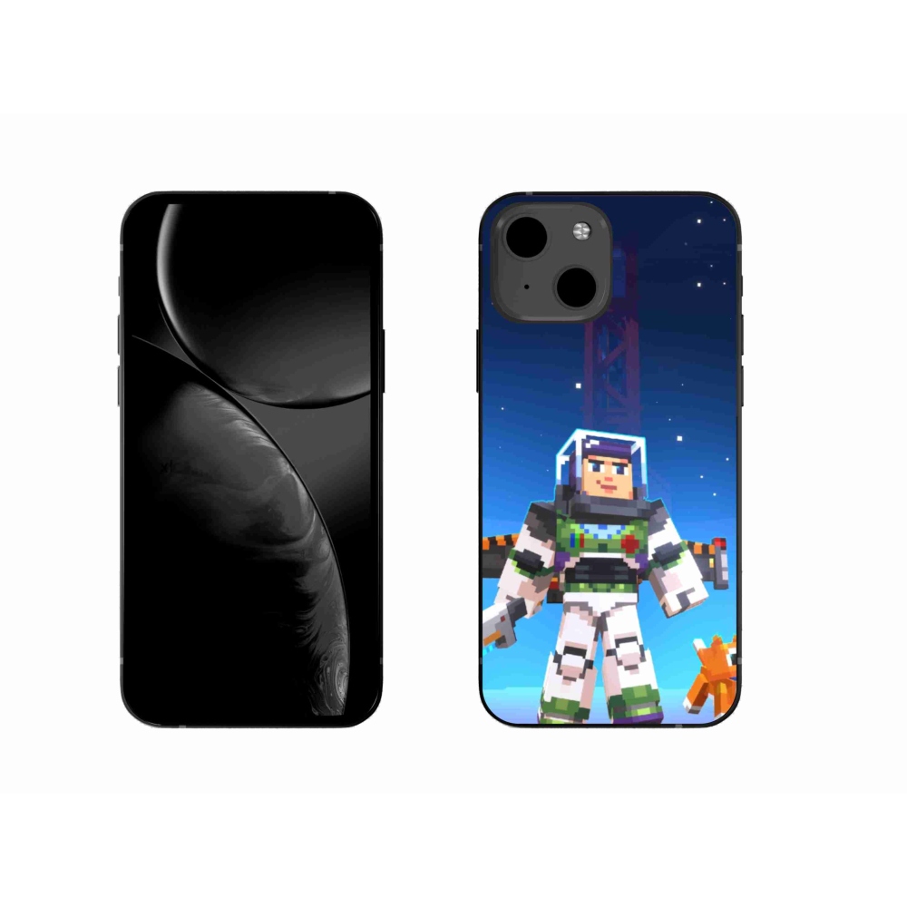 Zselés borítás mmCase iPhone 13 6.1 készülékhez - minecraft 2