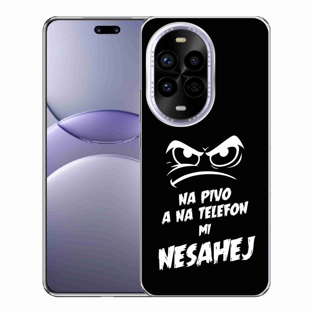 Gél borítás mmCase a Huawei Nova 13 Pro 5G - sör motívum 2 fekete háttérrel