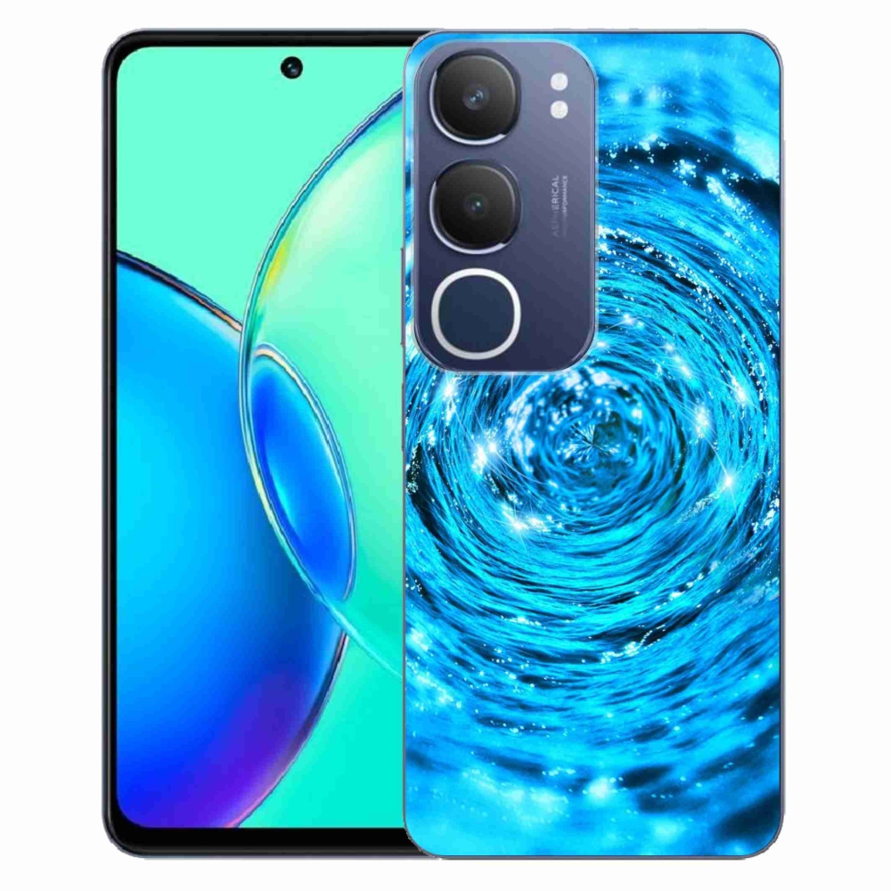 Zselés borítás mmCase a Vivo Y19s készülékhez - water vortex