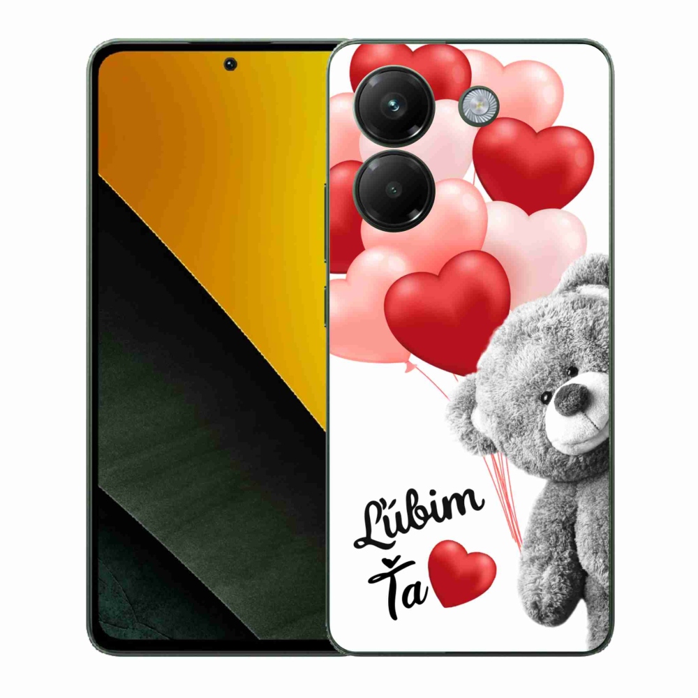 Gél borítás mmCase a Xiaomi Poco M7 Pro 5G-hez - I love you en