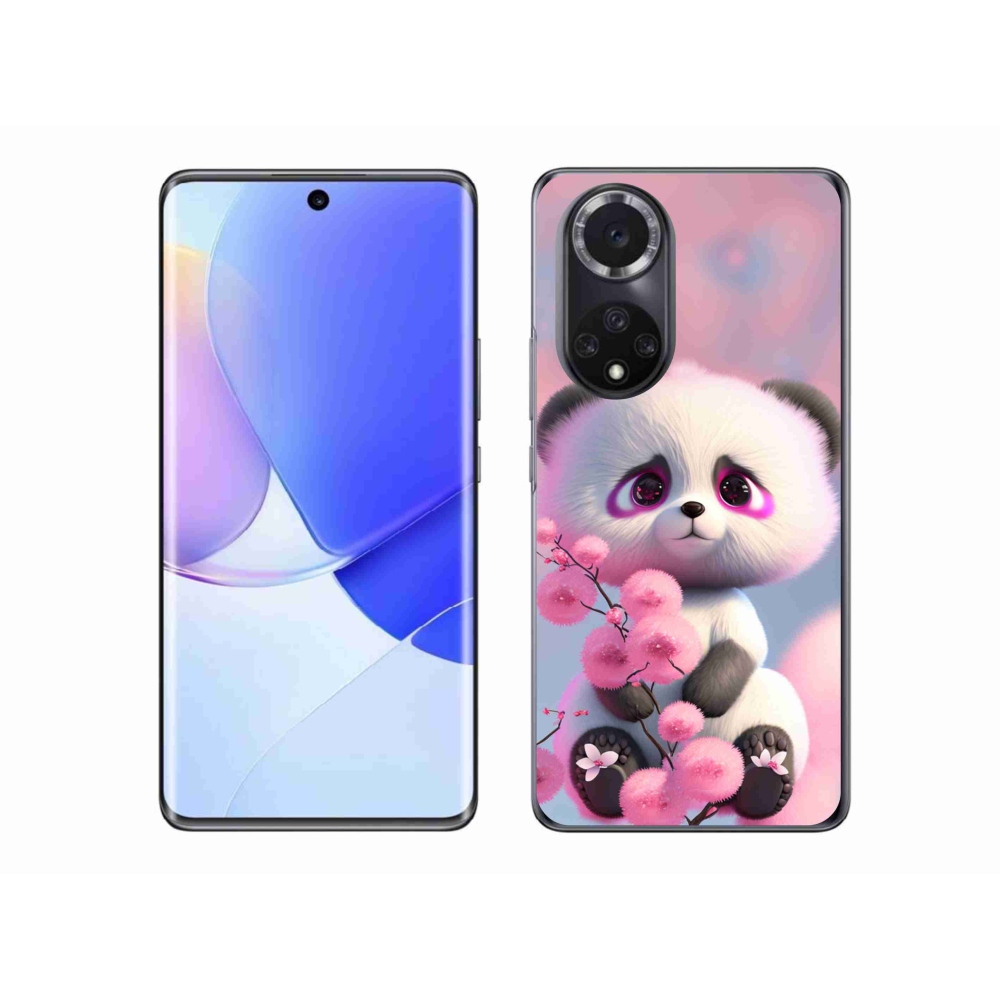 Zselés borító mmCase a Honor 50 készülékhez - aranyos panda 1