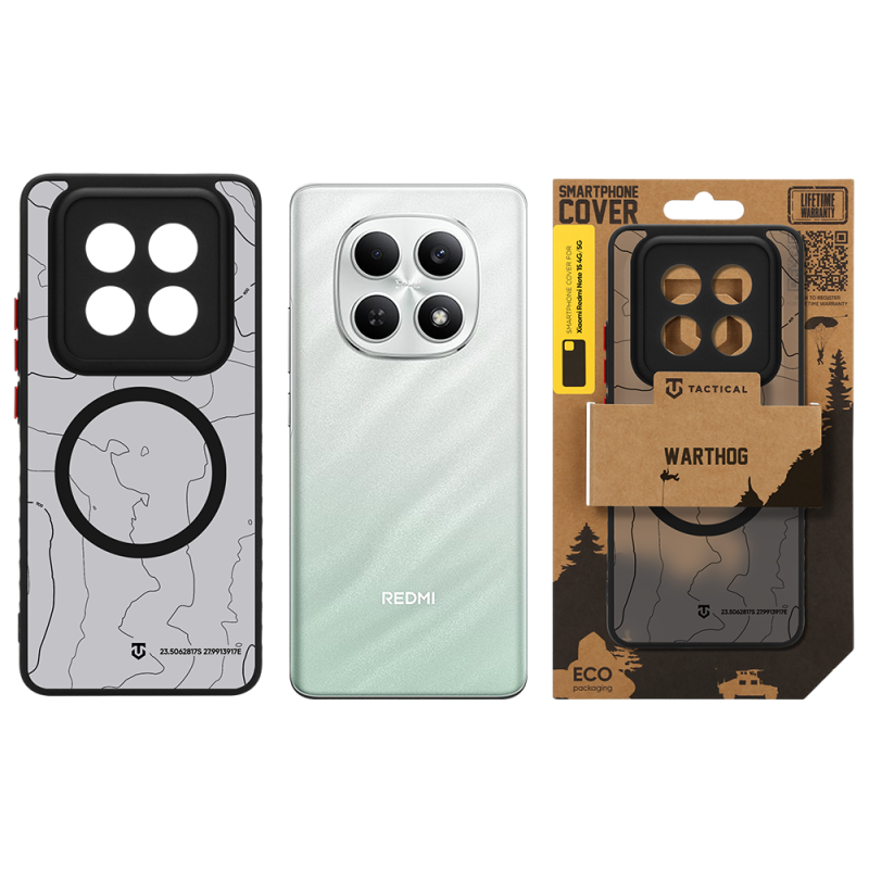 Tactical MagForce Warthog tok a Xiaomi Redmi Note 15 4G/5G Asphalt modellhez