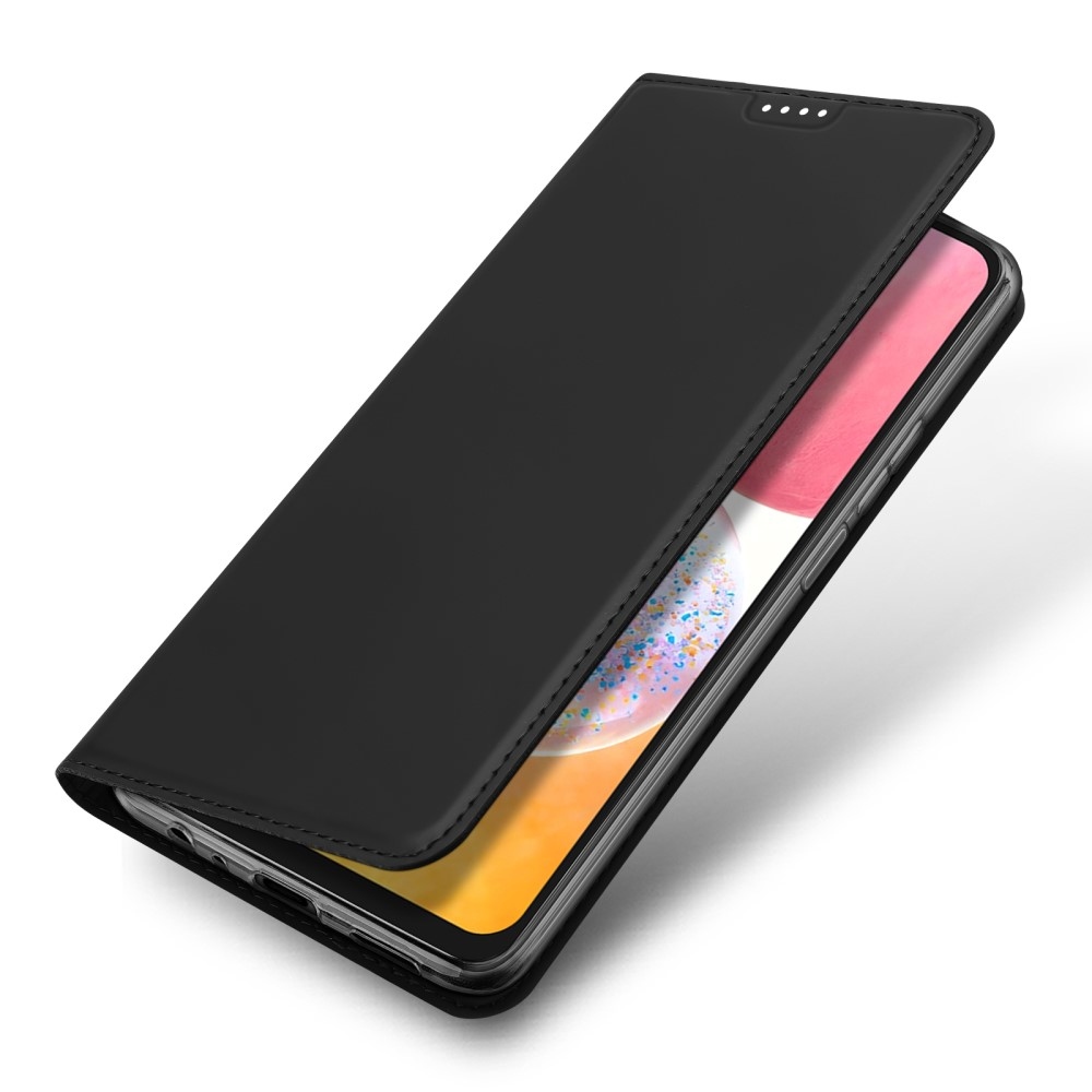 DUX könyvtáska Samsung Galaxy A15 4G/5G készülékhez - fekete