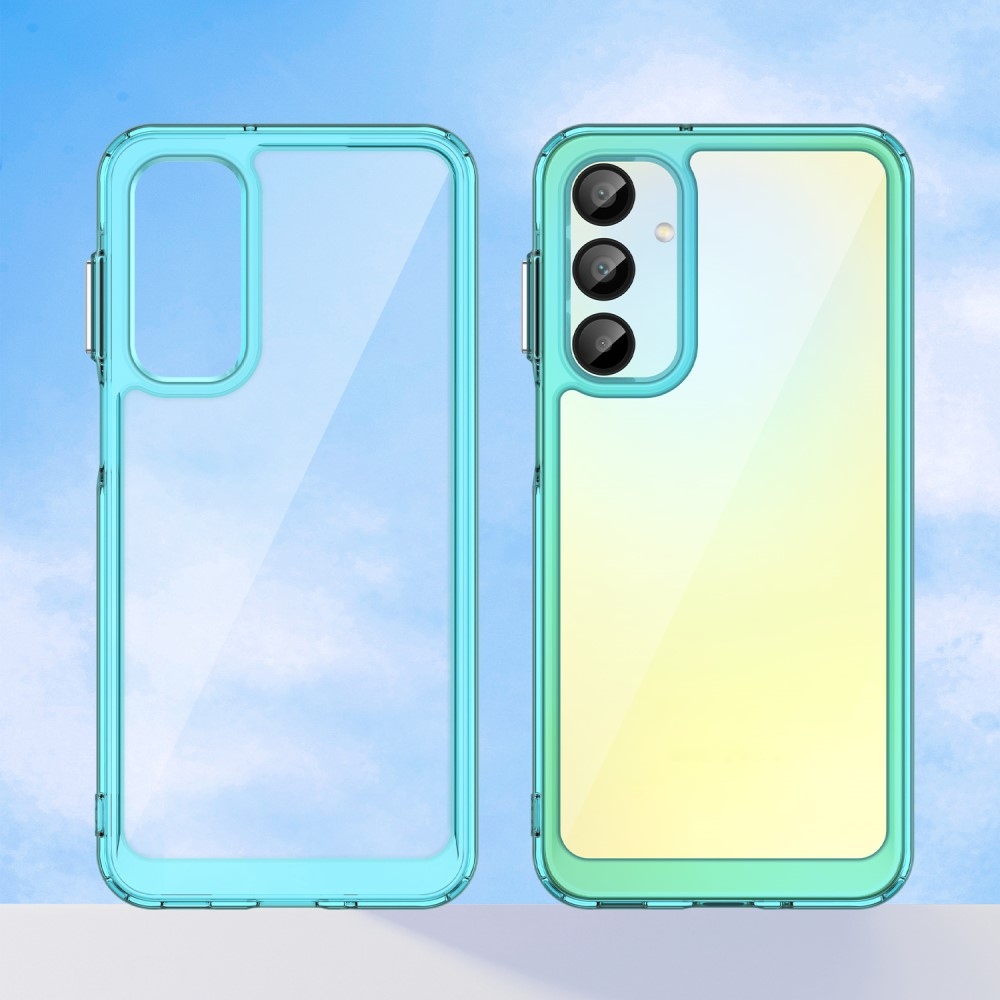 Gél tok kemény hátlappal Samsung Galaxy A16 4G/5G készülékhez - világoskék színben