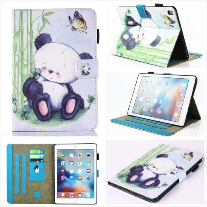 Charmi PU bőr tok iPad Pro 9.7 készülékhez - panda