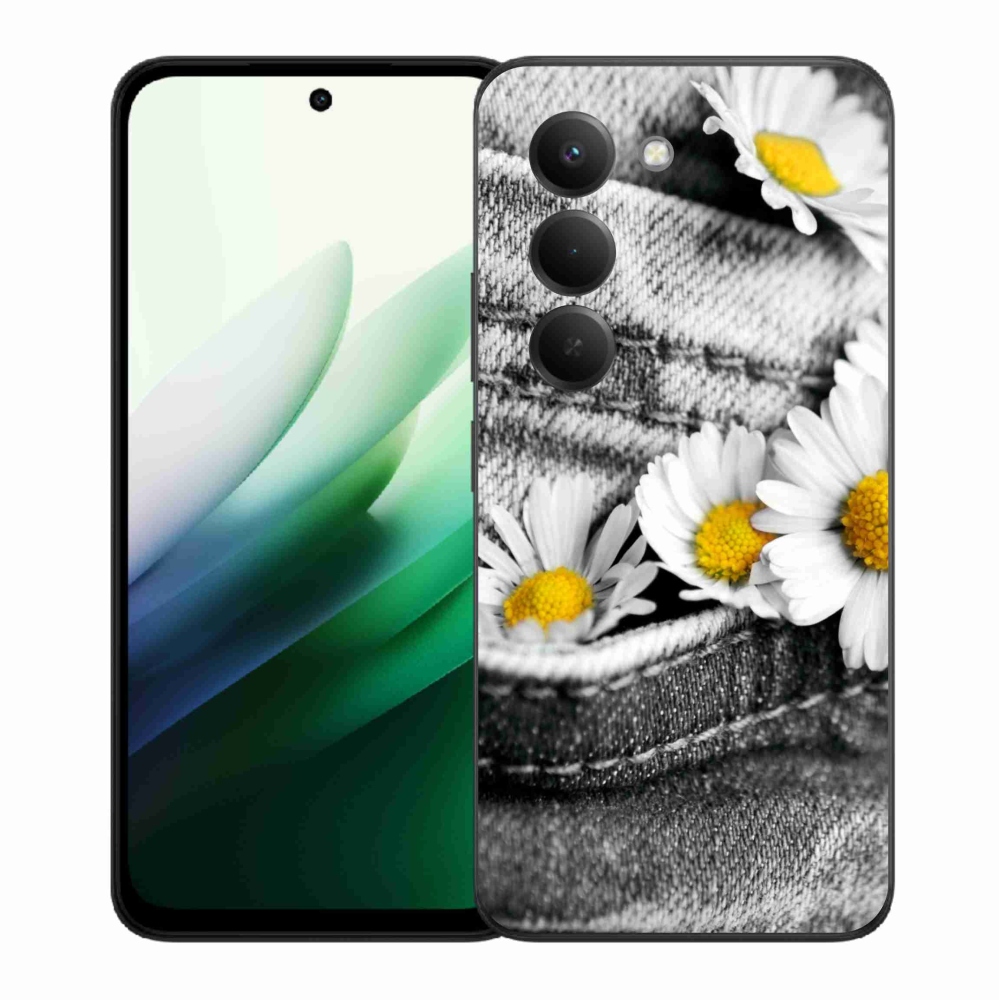 Gél borítás mmCase a Xiaomi Redmi 15 5G-hez - százszorszépek