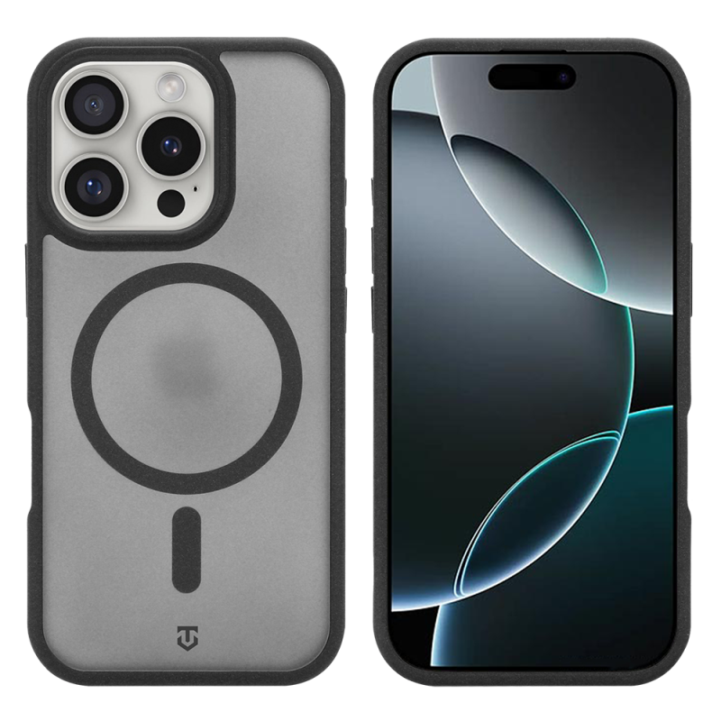 Tactical MagForce Hypersand tok az Apple iPhone 16 Pro-hoz, Asphalt színben