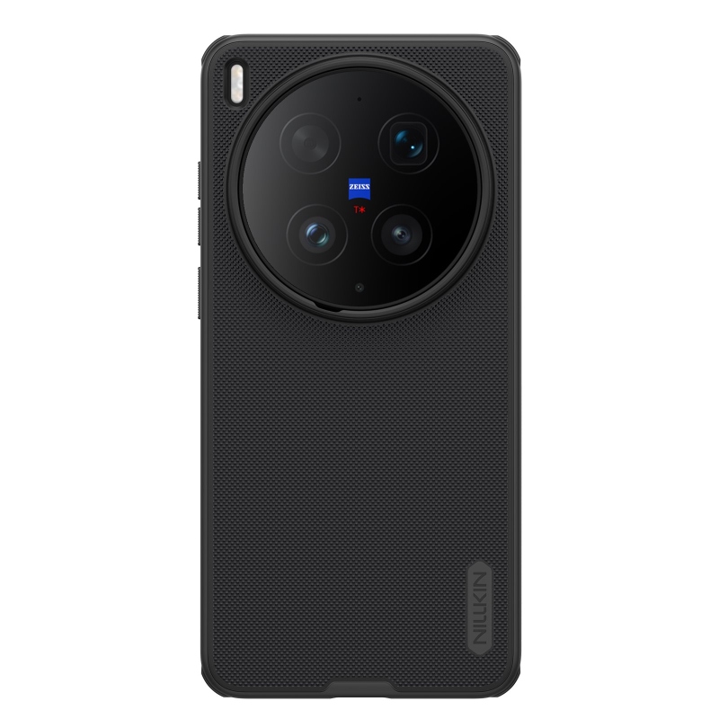 Nillkin Super Frosted PRO mágneses hátlap a Vivo X300-hoz, Ultra Black