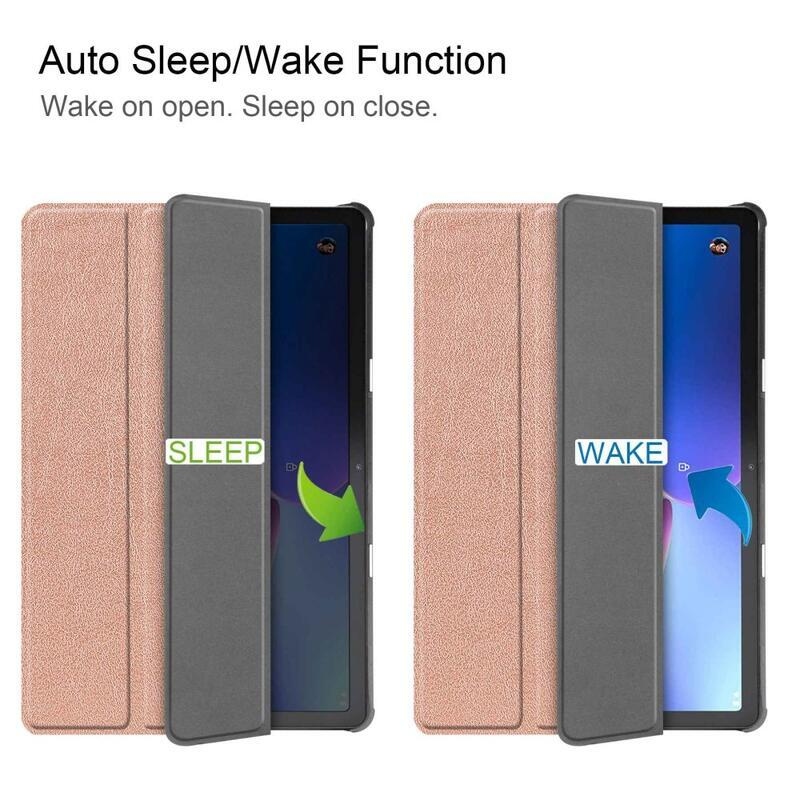 Intelligens pozícionáló tok Lenovo Tab M10 (3.Gen) - rózsaarany