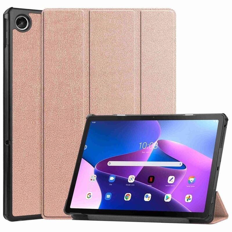 Lenovo Tab M10 Plus (3rd Gen) Smart Case - Rózsaarany