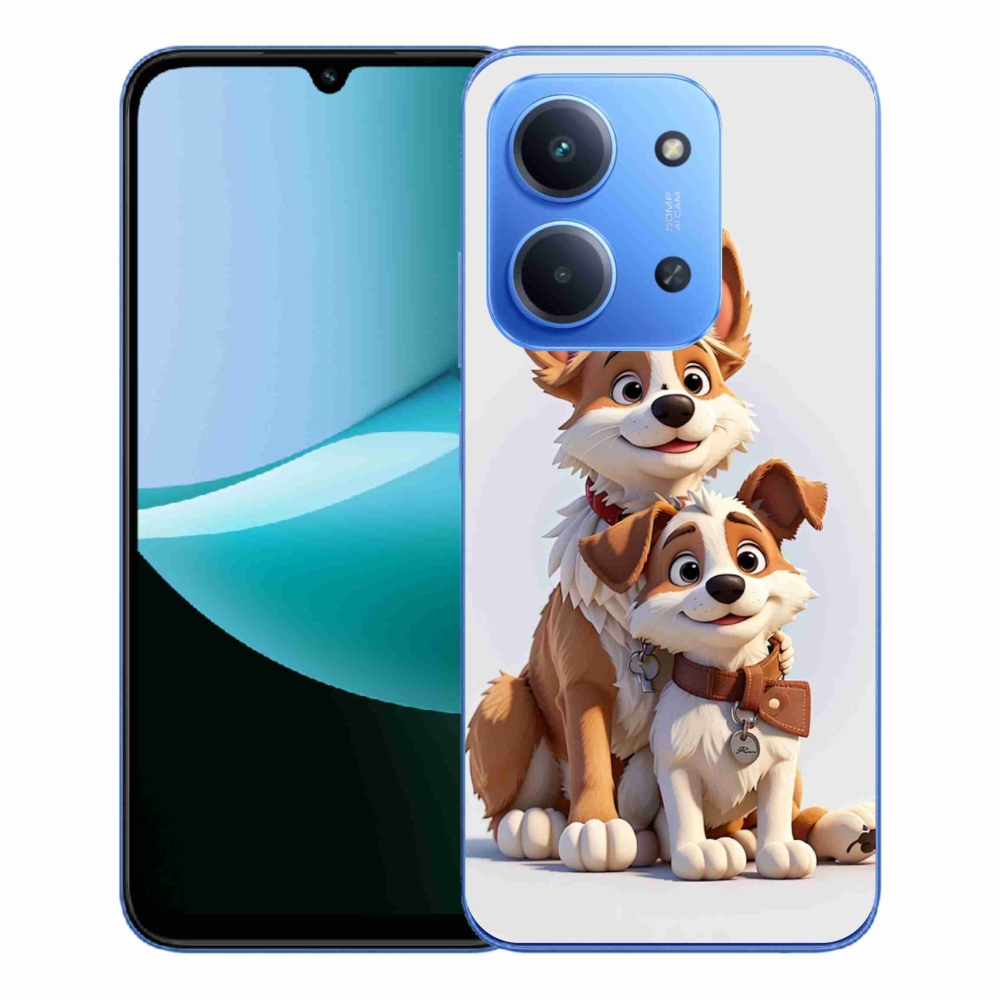 Gél borítás mmCase a Xiaomi Redmi 15C 4G/5G (173mm) - rajz kutyáknak