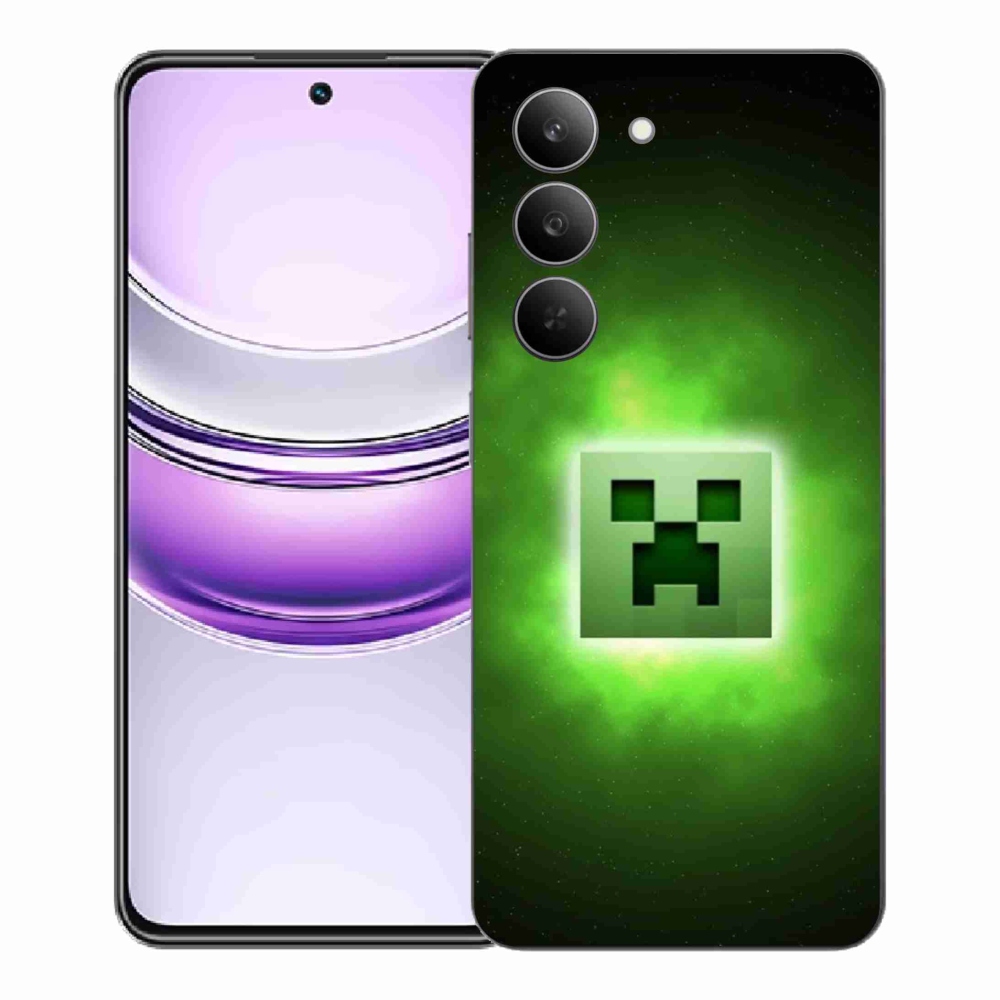 Gél borítás mmCase a Realme 14x 5G készülékhez - minecraft