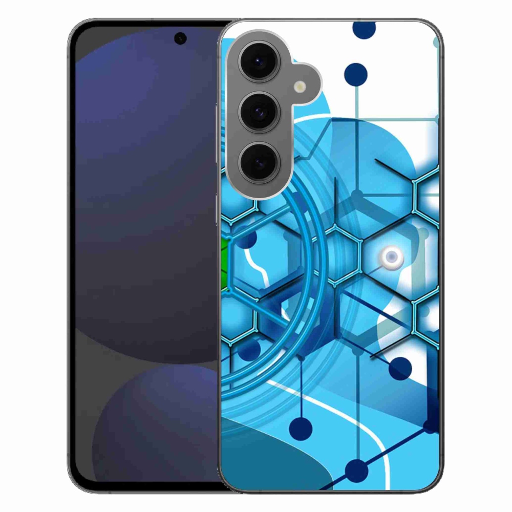 Zselés borítás mmCase Samsung Galaxy S24 FE készülékhez - absztrakt minta 2