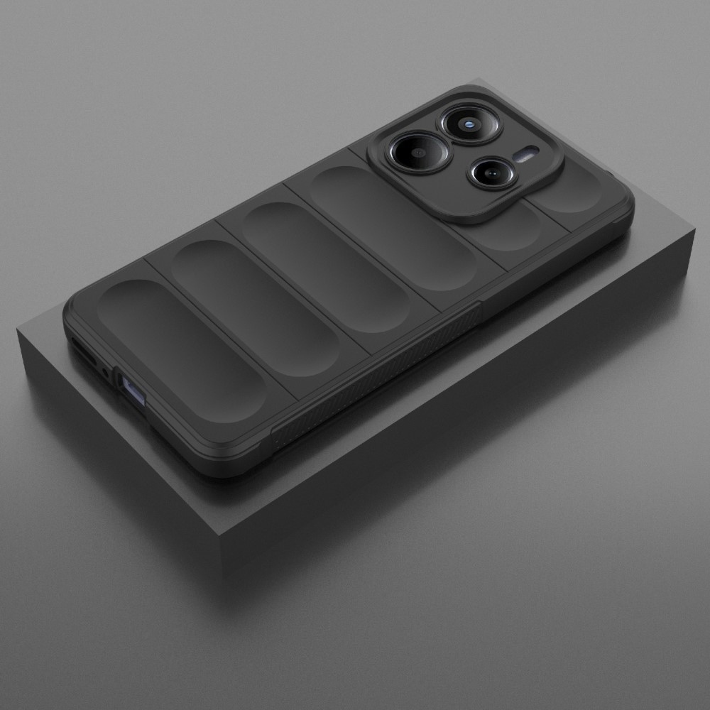 Rugg tartós zselés tok Xiaomi Redmi Note 14 5G - fekete