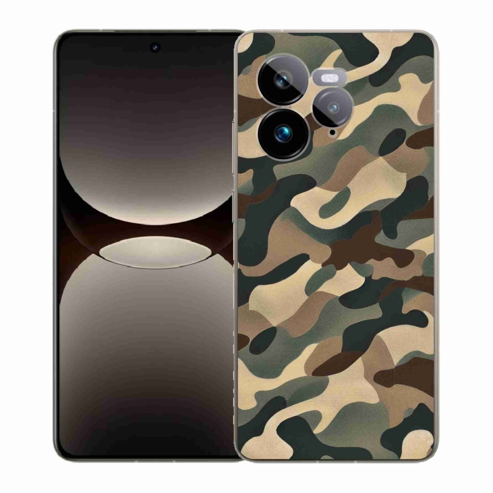 Gél borítás mmCase a Realme GT 7 Pro 5G számára - álcázó minta 11