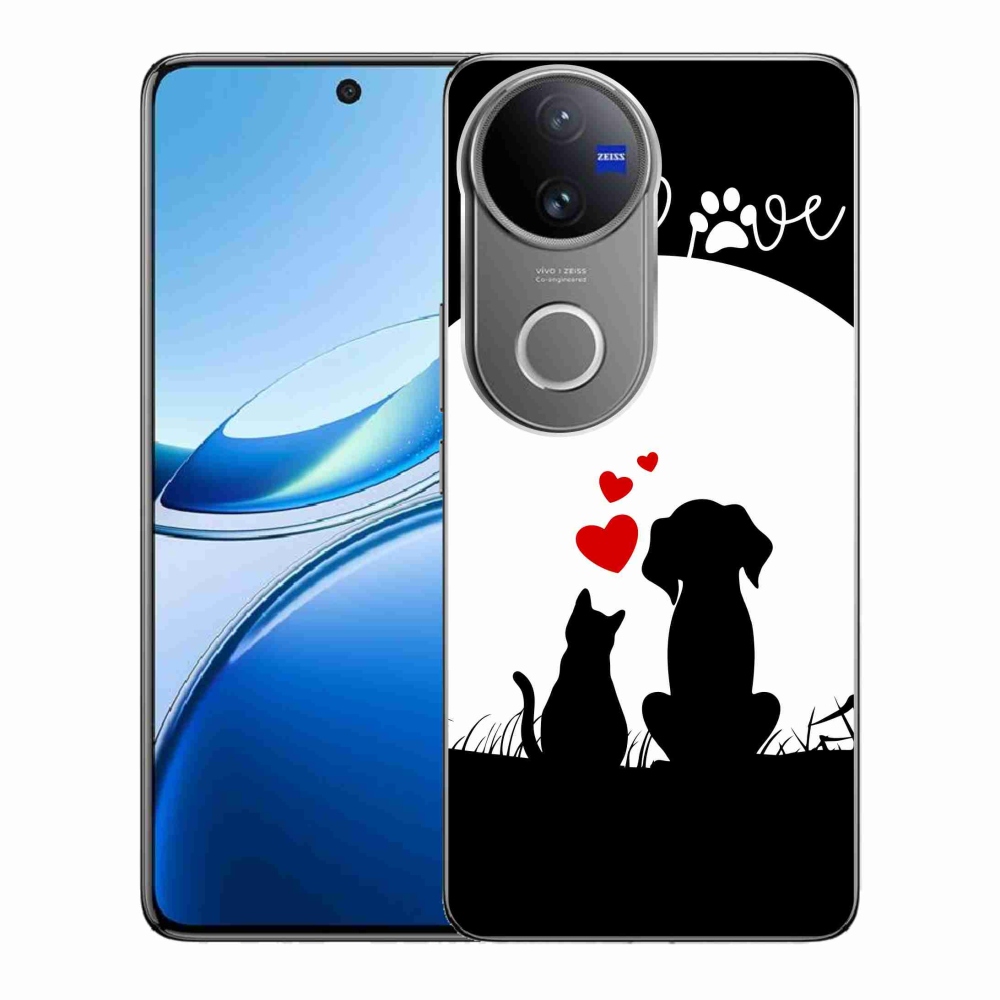 Gél borító mmCase a Vivo V50 5G készülékhez - állatszerelem