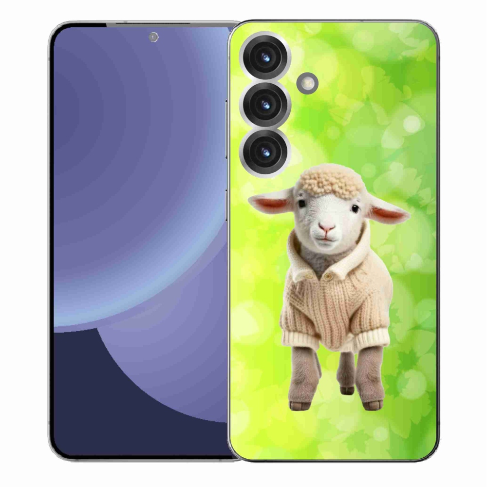 Zselés borítás mmCase Samsung Galaxy S25+ - bárány pulóverben