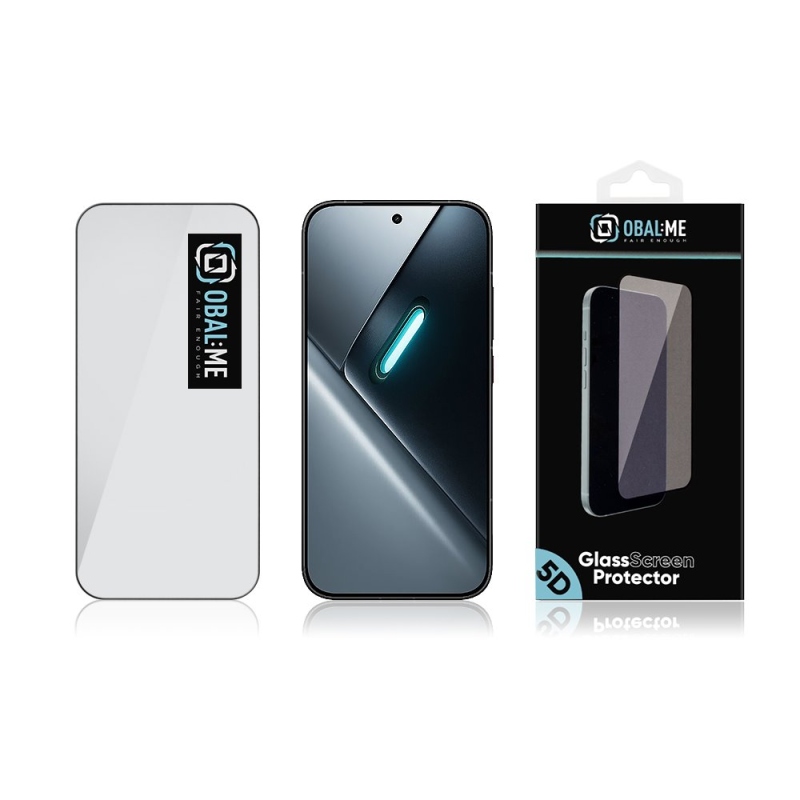 TOK: ME 5D edzett üveg a Xiaomi Poco X8 Pro-hoz, fekete