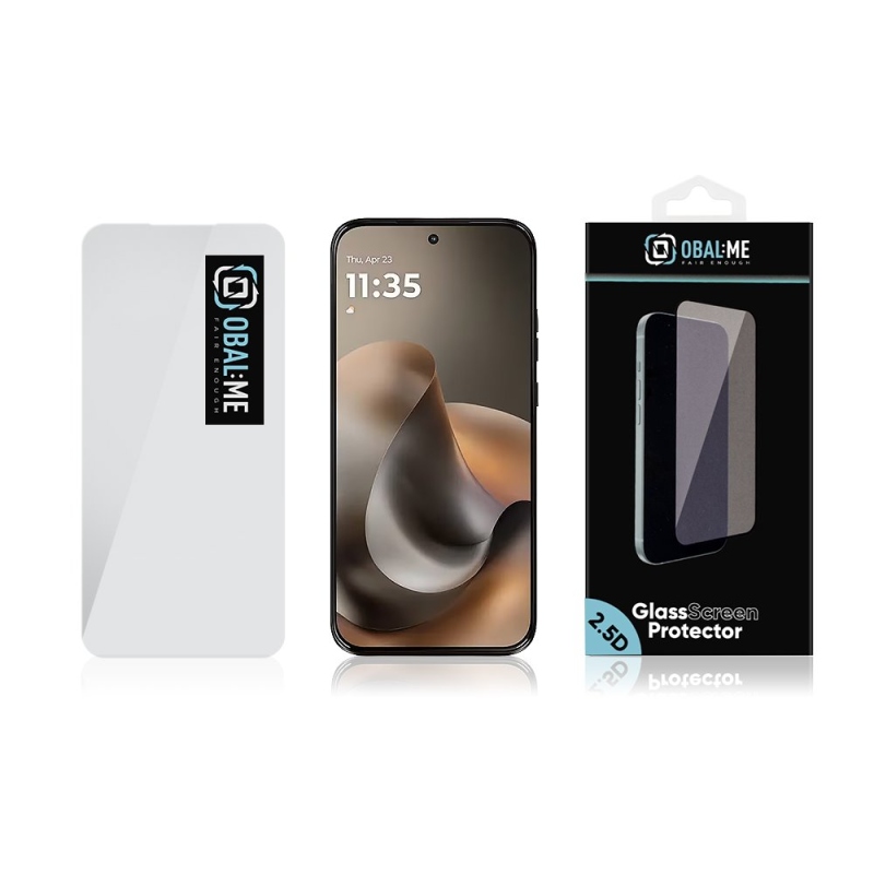 CSOMAG:ME 2.5D edzett üveg Motorola G77 Clear számára