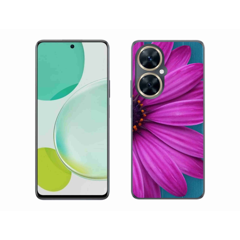 Gél tok mmCase a Huawei Nova 11i készülékhez - lila margaréta