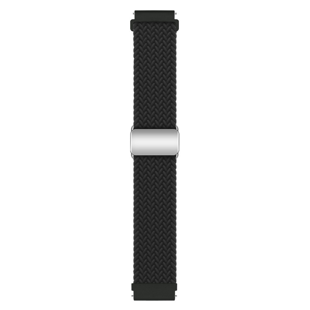 Clasp 22 mm-es nylon szíj a Garmin Forerunner 265-hez – fekete