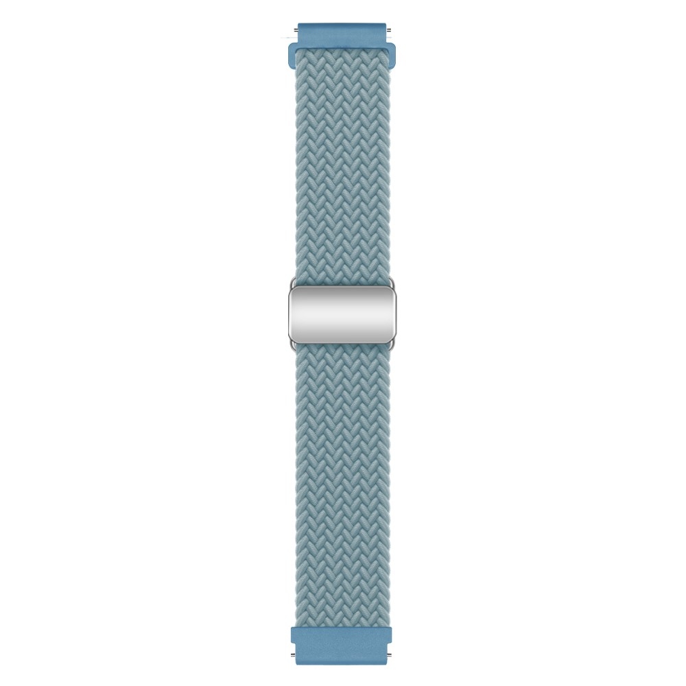 Clasp 22 mm-es nylon szíj a Garmin Forerunner 265-hez – ciánkék