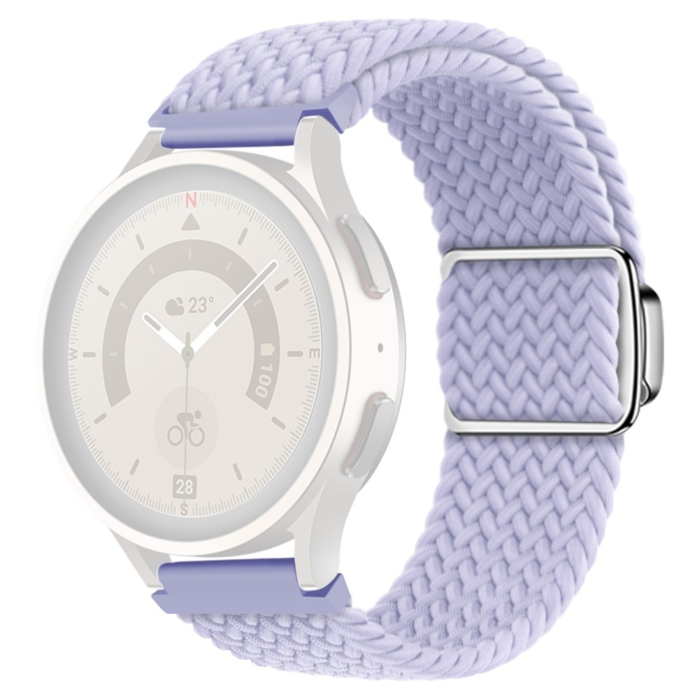 Clasp 22 mm-es nylon szíj a Garmin Forerunner 265-hez – lila