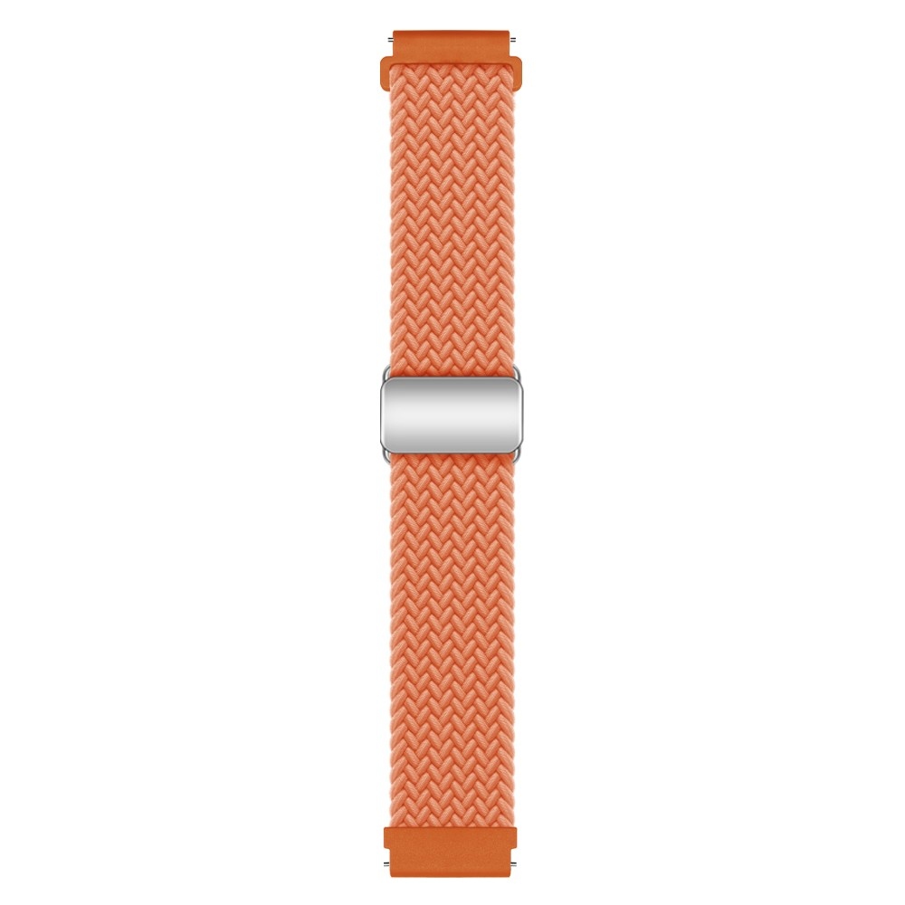 Clasp 22 mm-es nylon szíj a Garmin Forerunner 265-hez – narancssárga