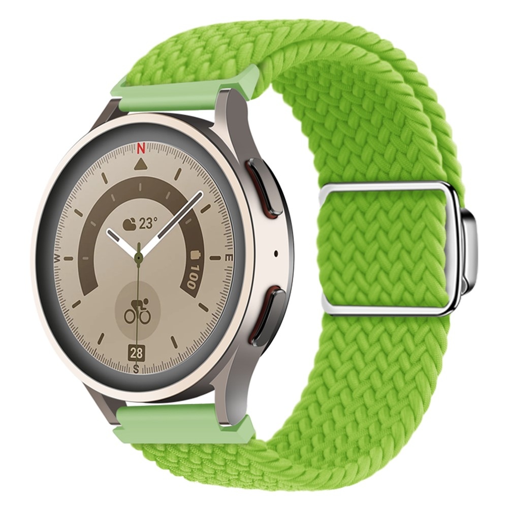 22 mm-es nylon szíj a Garmin Forerunner 265-hez – zöld