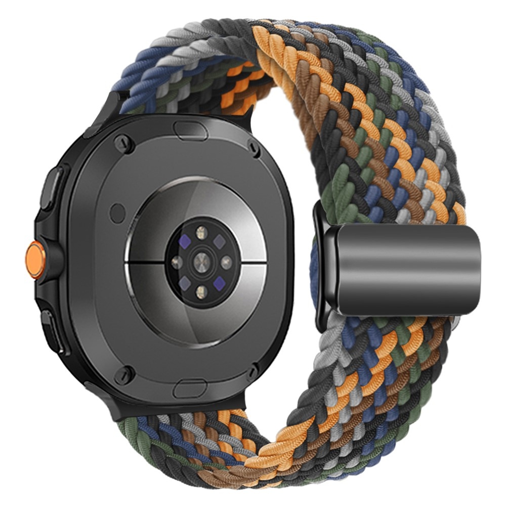 Clasp nylon szíj a Samsung Galaxy Watch8 Classic 46 mm-es/Watch8 44 mm-es/40 mm-es modellekhez – színes