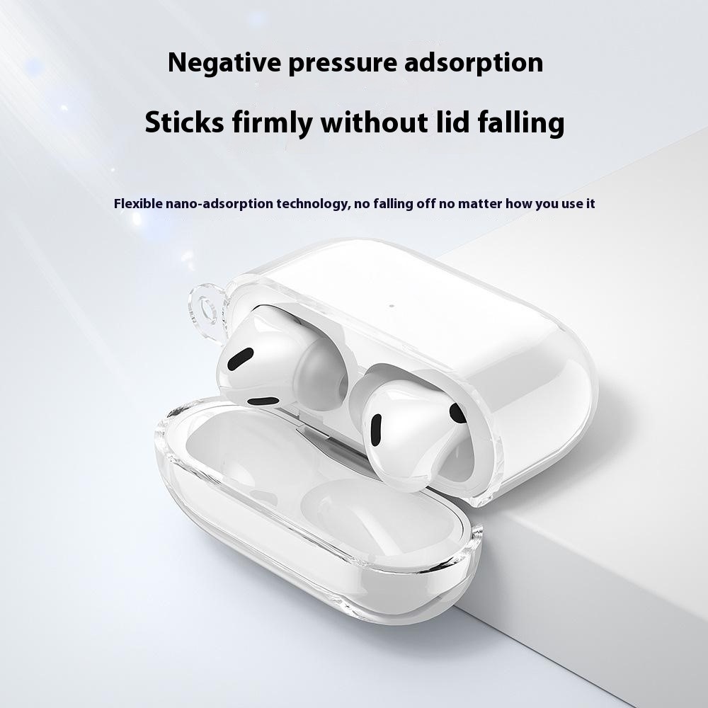 Átlátszó zselés tok Apple AirPods Pro 3 készülékhez - átlátszó