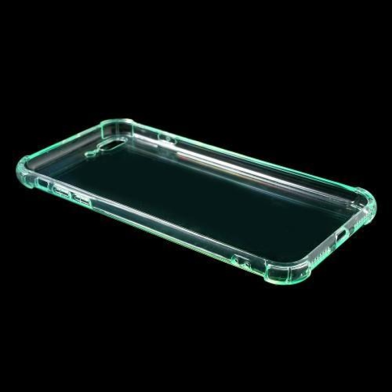 Zöld színű átlátszó zselés tok iPhone 8 Plus és iPhone 7 Plus készülékhez