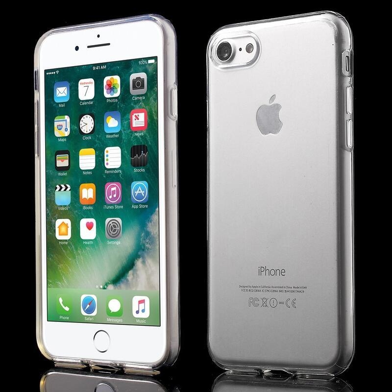 Átlátszó zselés tok iPhone 7/8/SE (2020)/SE (2022) - átlátszó
