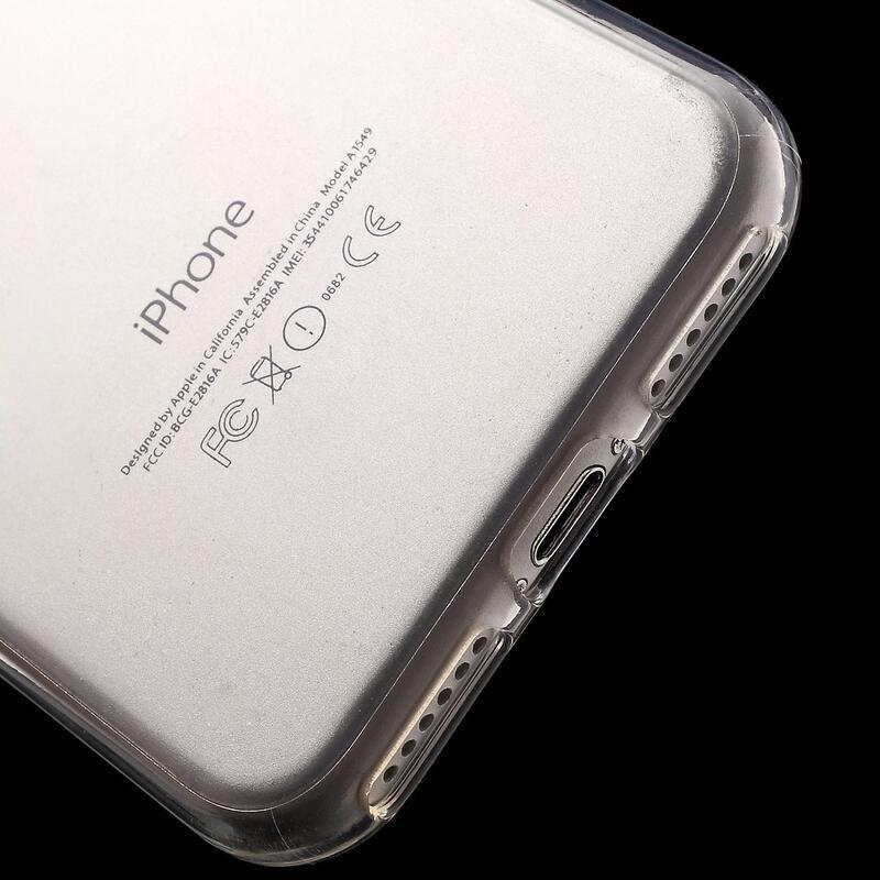 Átlátszó zselés tok iPhone 7/8/SE (2020)/SE (2022) - átlátszó