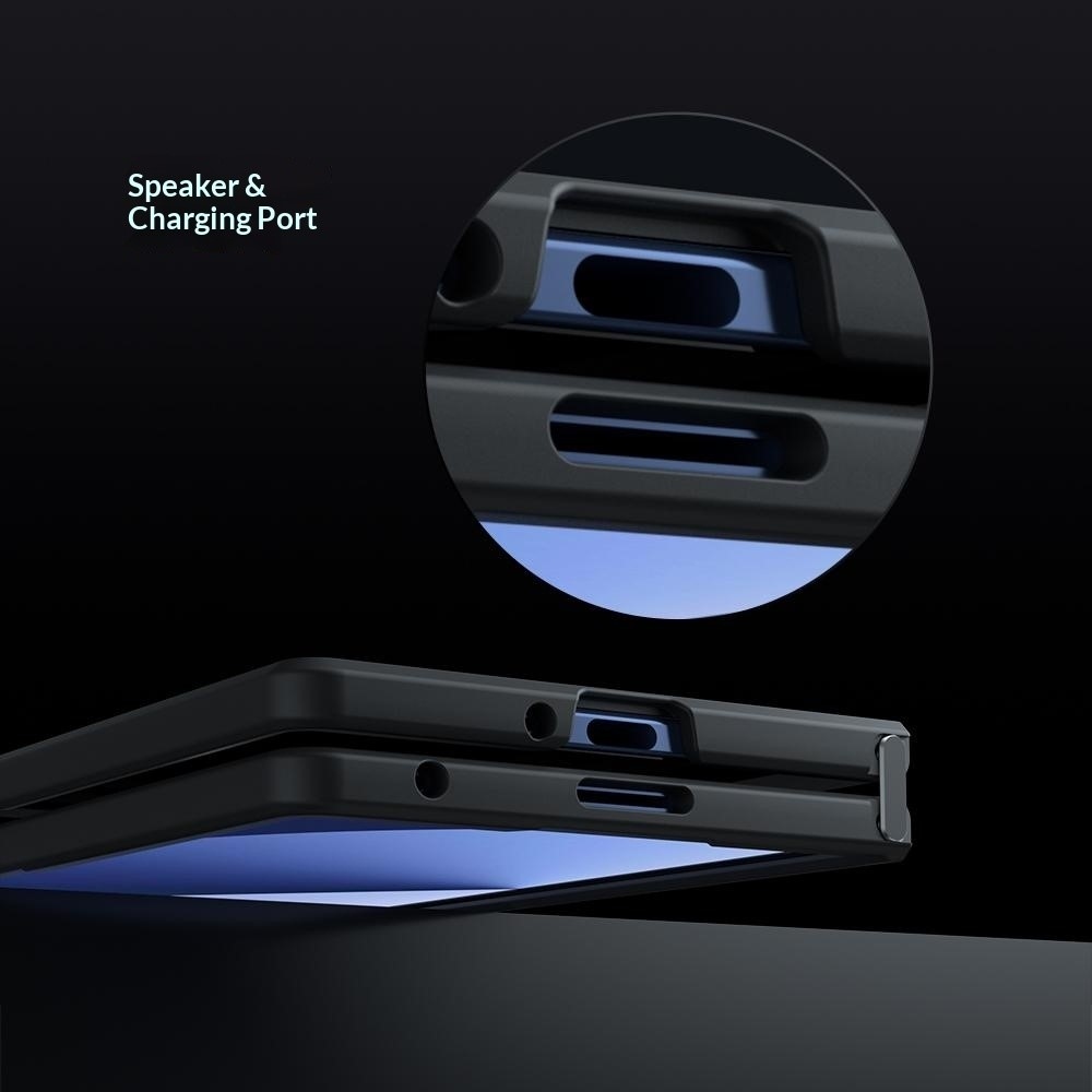 Átlátszó géltok merev háttámlával és MagSafe-kompatibilis a Samsung Galaxy Z Fold8 Ultra 5G-hez – átlátszó