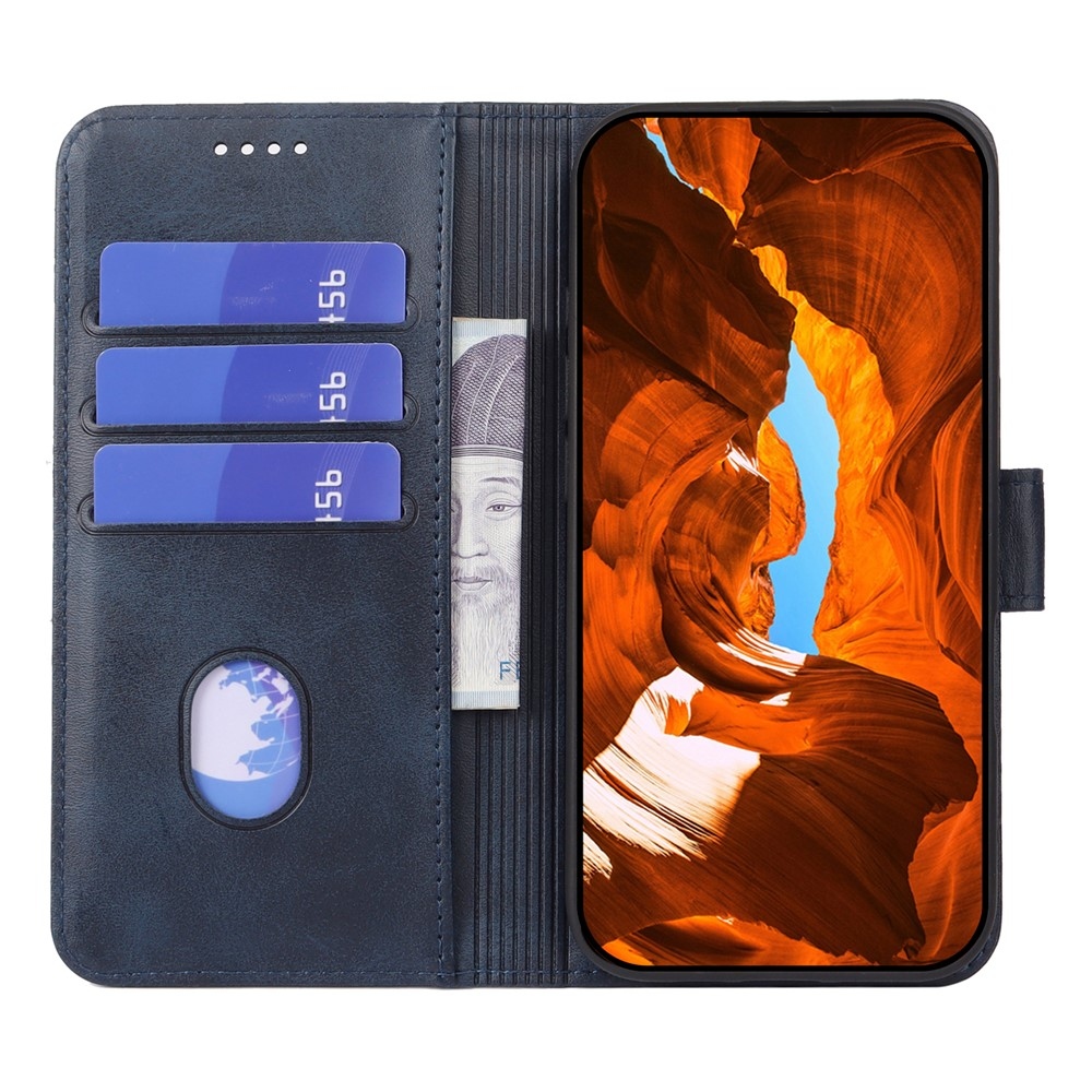 Zárható könyv tok Samsung Galaxy A27-hez - kék