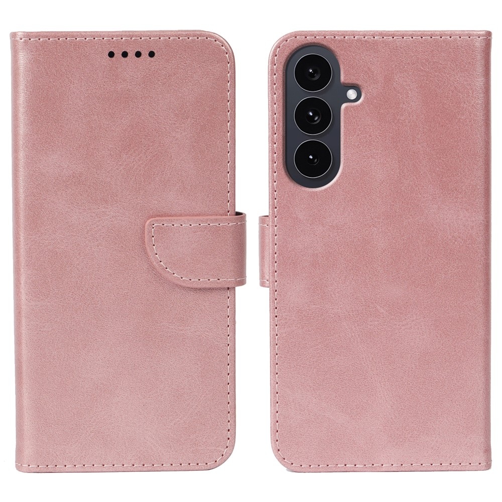 Zárható könyv tok Samsung Galaxy A27-hez - rózsaarany