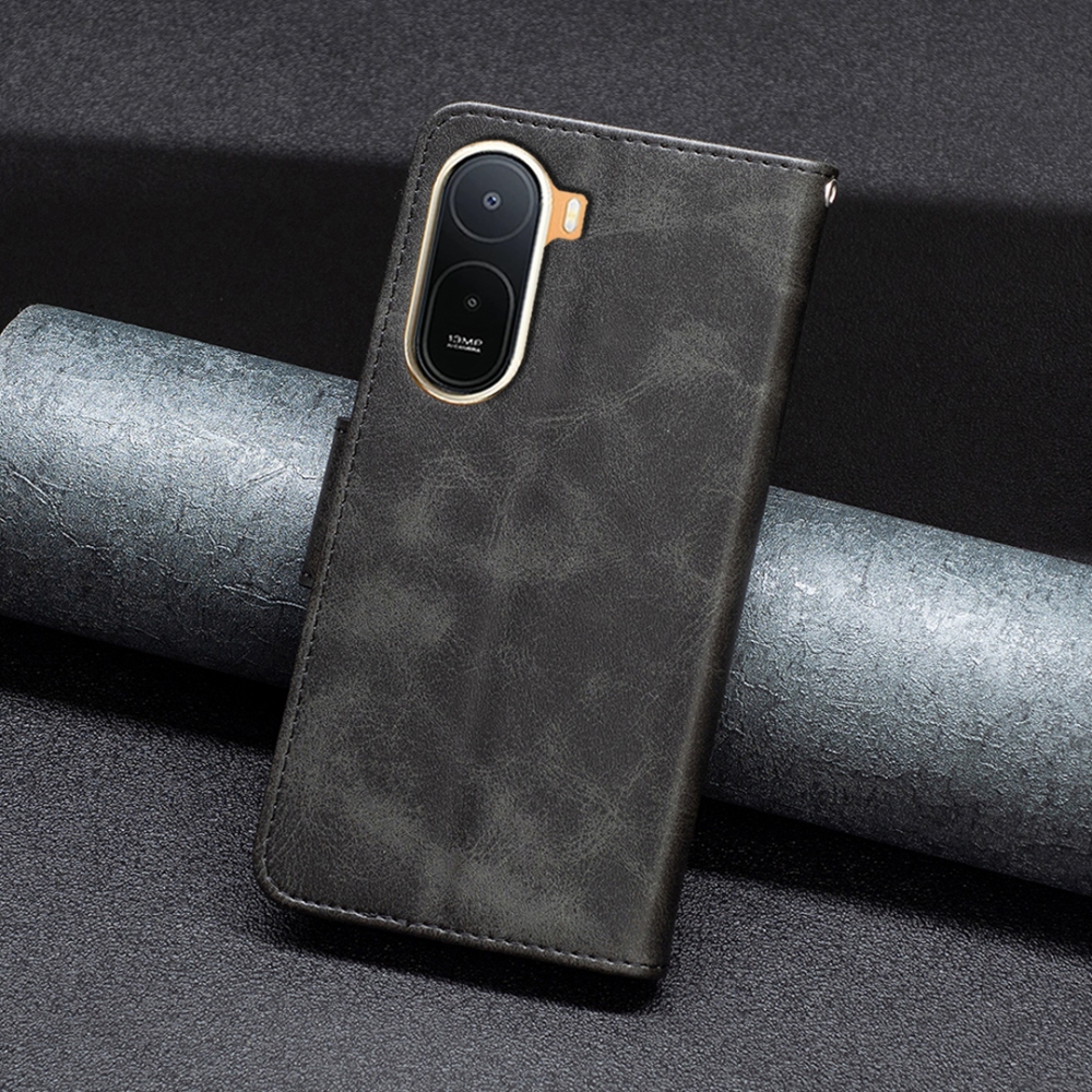 Zárható könyv tok a Xiaomi Redmi A7 Pro-hoz - fekete