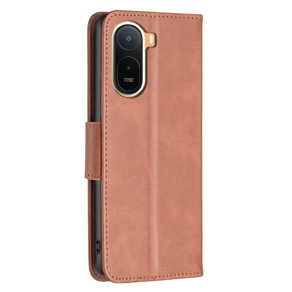 Zárható könyv tok a Xiaomi Redmi A7 Pro-hoz - barna
