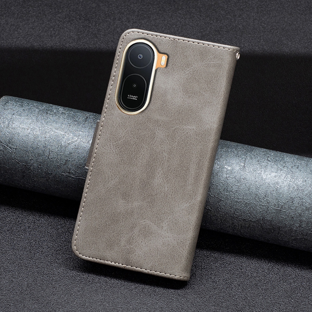 Zárható könyv tok a Xiaomi Redmi A7 Pro-hoz - szürke