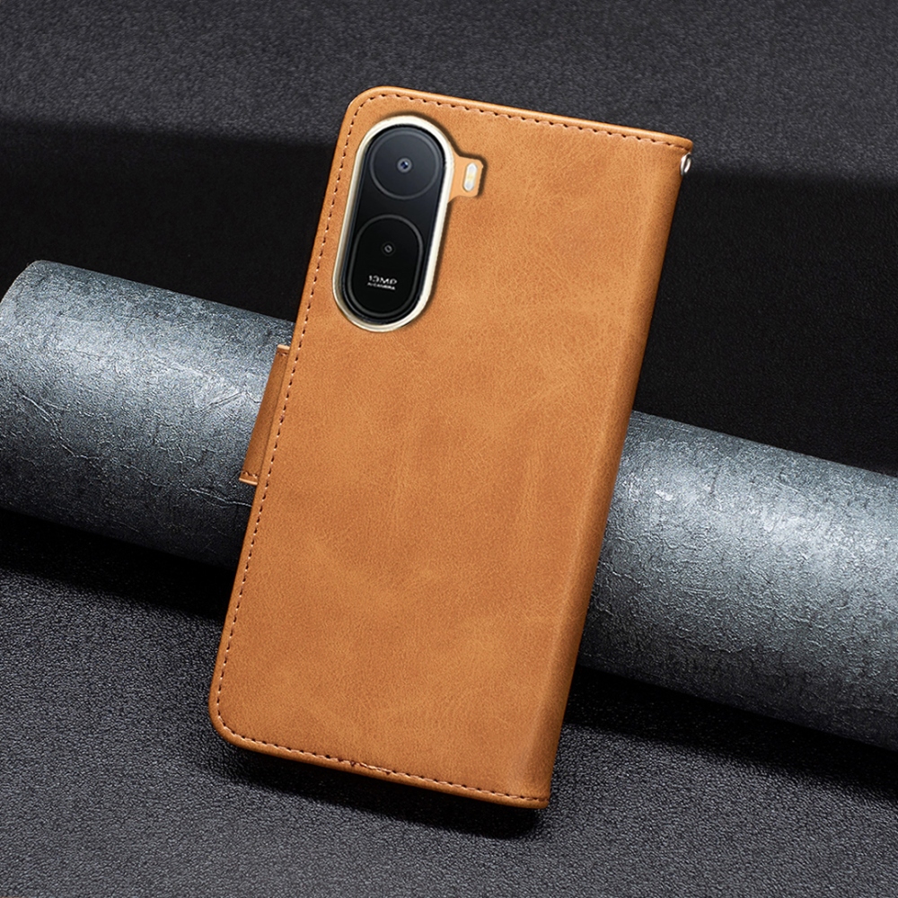 Zárható könyv tok a Xiaomi Redmi A7 Pro-hoz - sárga