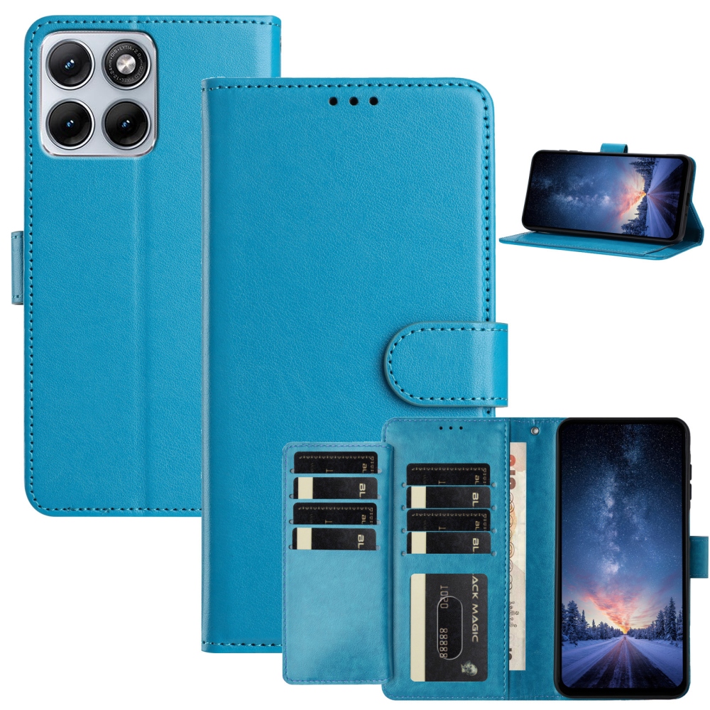 Könyvtáska a Motorola Edge 70 Fusion 5G készülékhez - kék