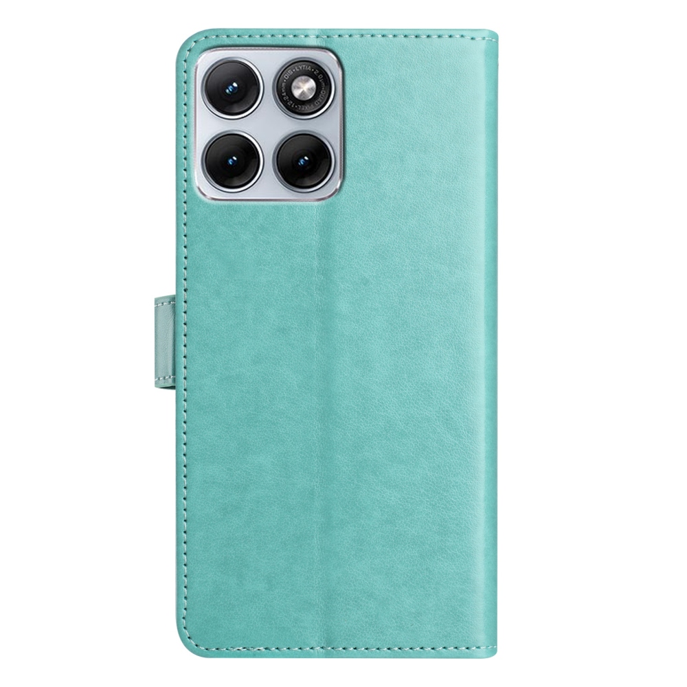 Könyvtáska a Motorola Edge 70 Fusion 5G készülékhez - teáskék színű