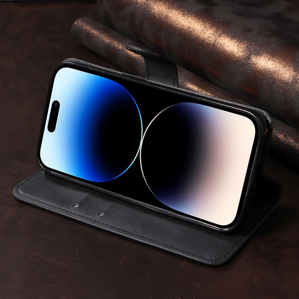 Clots könyvformájú tok az Oppo Reno 16 Pro 5G/Oppo Reno 16 5G készülékhez – fekete