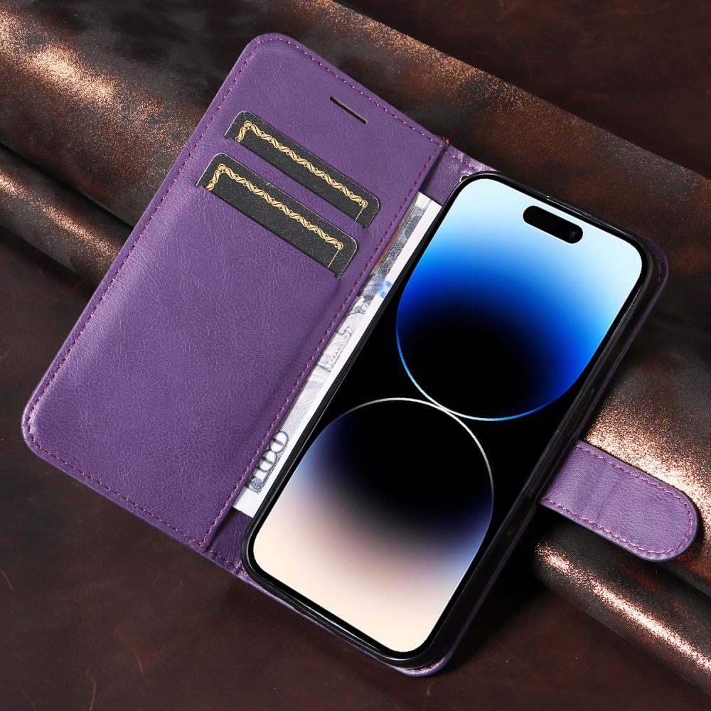Clots könyvformájú tok az Oppo Reno 16 Pro 5G/Oppo Reno 16 5G készülékhez – lila