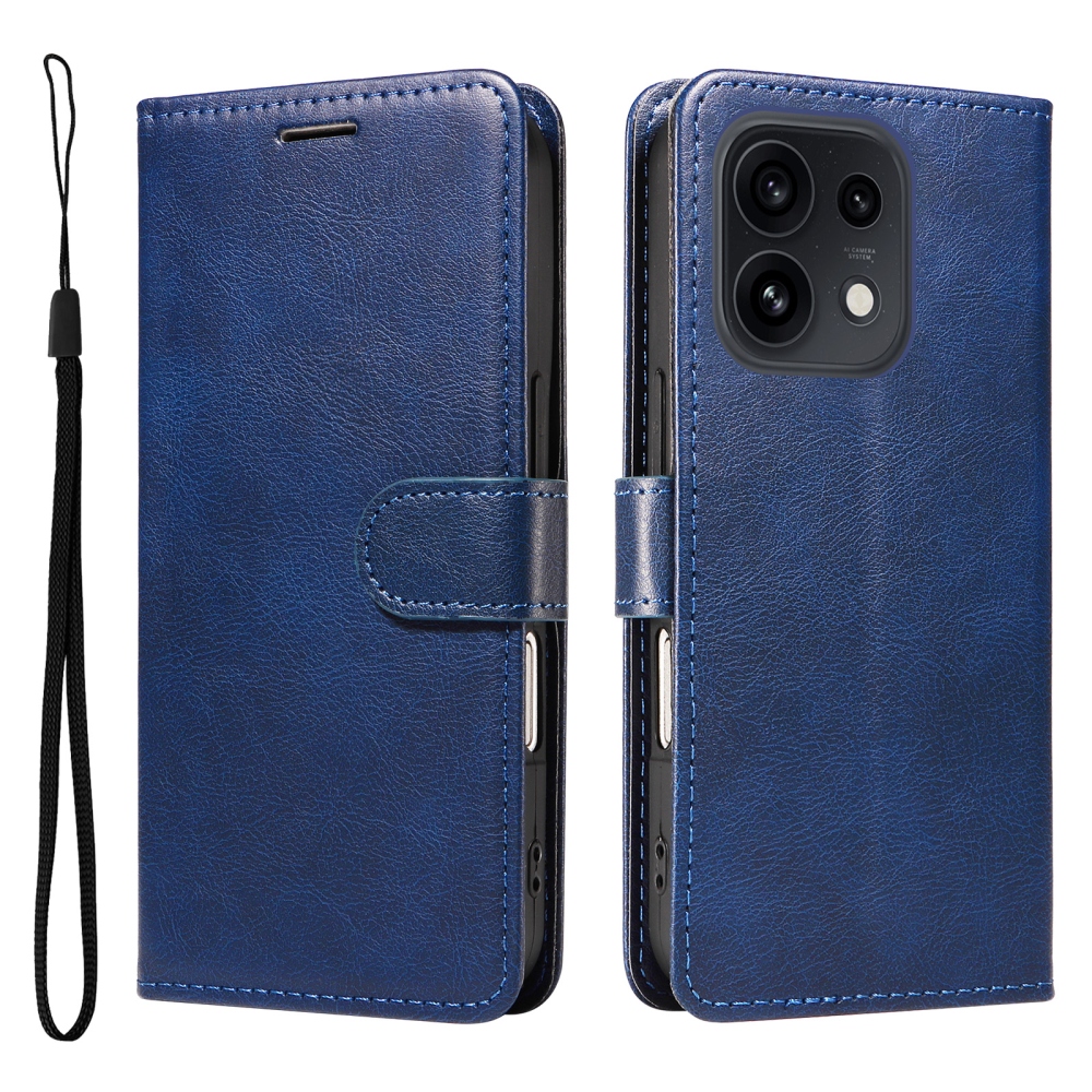 Clots könyvhátú tok az Oppo Reno 16 Pro 5G/Oppo Reno 16 5G készülékekhez – kék