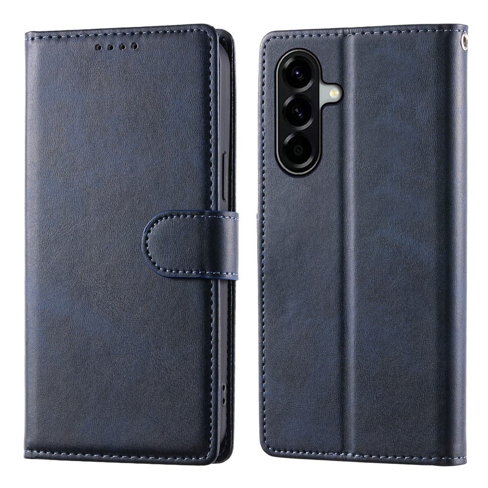 Vérrögök könyv tok Samsung Galaxy A37 5G - kék