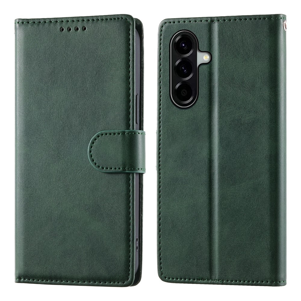 Vérrögök könyv tok Samsung Galaxy A37 5G-hez - zöld